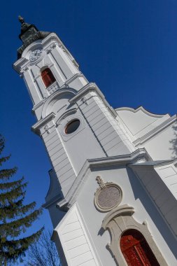 Macaristan 'ın Szabadszallas kentindeki Barok tarzı kalvinist kilise.
