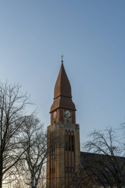 Macaristan Kerekegyhaza 'daki Aziz Stephen Katolik Kilisesi.