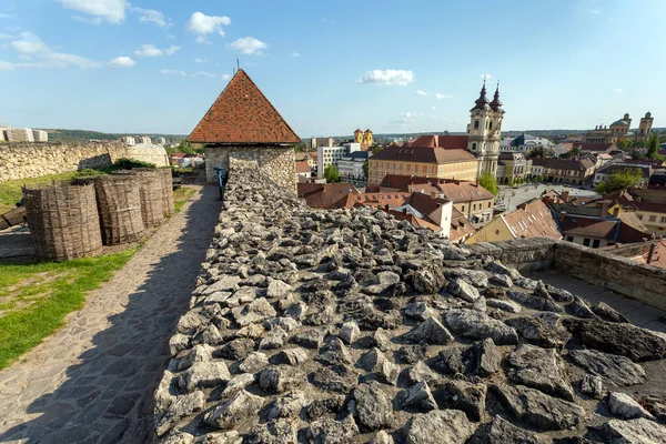 Eger Ungern 2020 Smedjstornet Eger Castle Ungern Solig Eftermiddag — Stockfoto