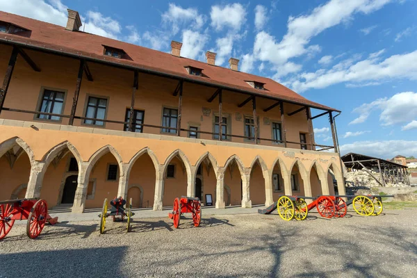 Eger Ungheria 2020 Corte Interna Del Castello Eger Con Palazzo — Foto Stock