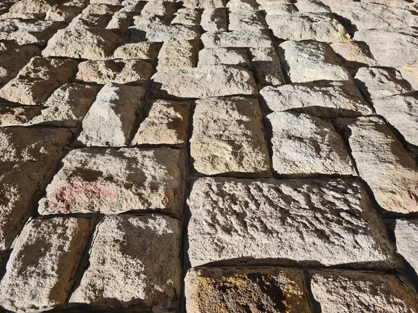 Steinmauer Mit Beton Leerer Hintergrund Keine Menschen — Stockfoto