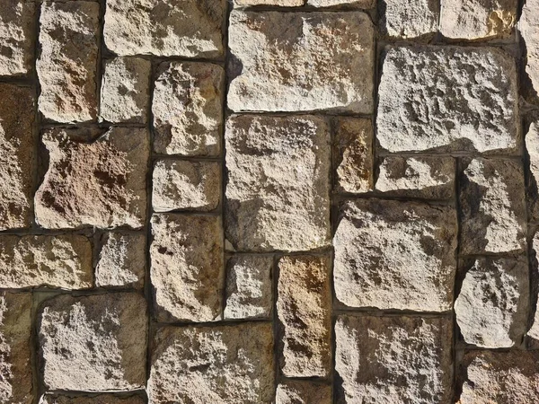 Πέτρινος Τοίχος Τσιμέντο Άδειο Φόντο Χωρίς Ανθρώπους — Φωτογραφία Αρχείου