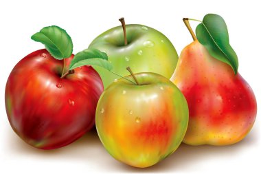 Apples and pear