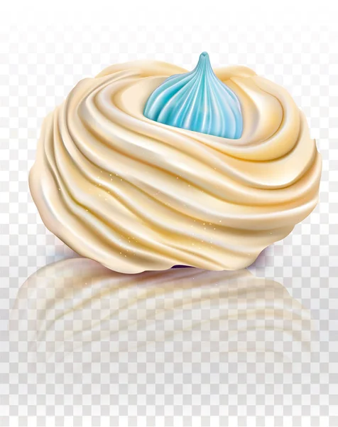 Meringue crème — Image vectorielle