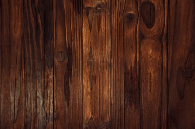 Arkaplan için koyu kahverengi tahta kullanımı