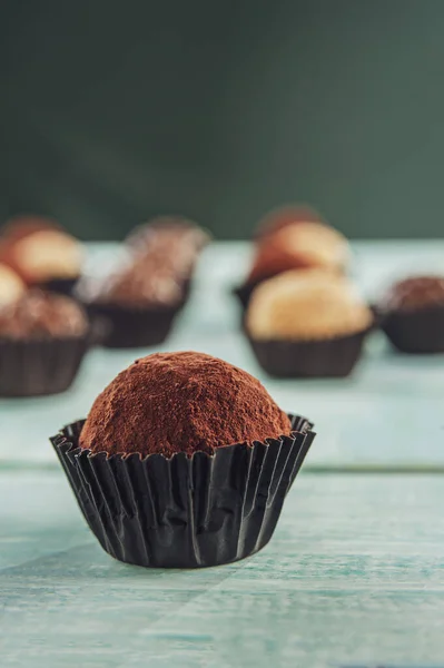 Bonbons Chocolat Brésilien Maison Trufa — Photo