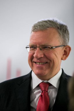  Moskova, Rusya - Eylül 8: Rusya Federasyonu Alexei Kudrin Moskova finansal Forum'da Maliye Bakanı
