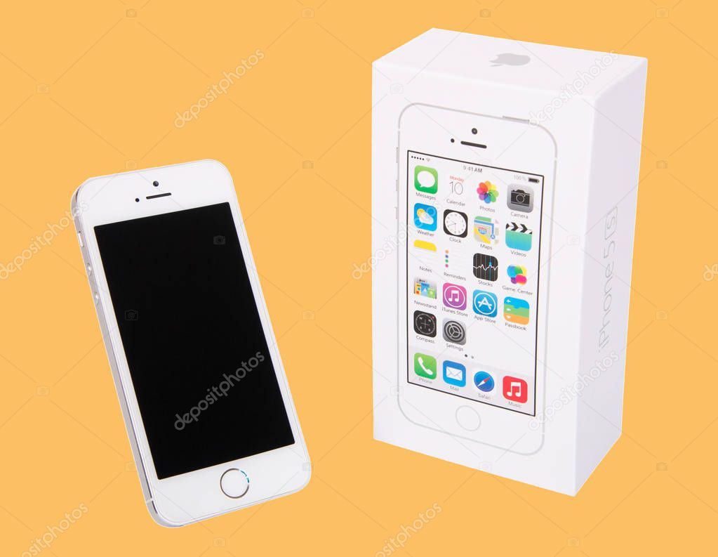 MOSCOW, RUSSIA - SEPT 27, 2017: Case for IPhone 6s is a smartphone developed by Apple Inc. Apple releases the new iPhone 6 and iPhone 6s.