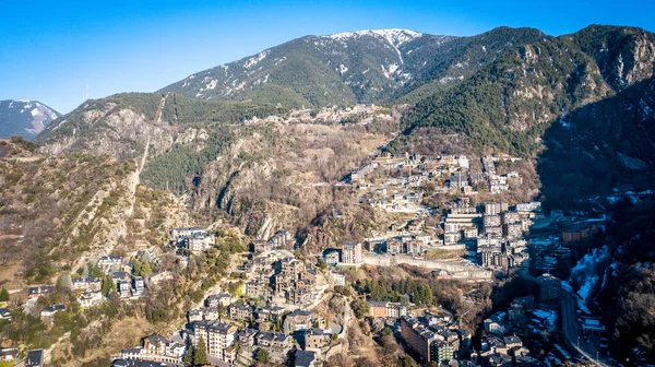 Andorra-la-vella - eine hauptstadt andorras — Stockfoto
