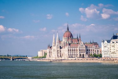 Budapeşte 'deki parlamento binası, hungary