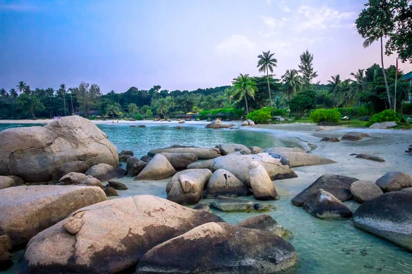 Rocks at the beach of Bintan, Indonesia — Stock Photo, Image