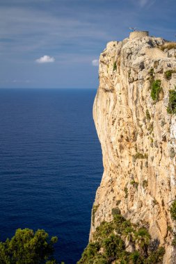 Mirador es Colomer rock Mallorca, İspanya 'daki Cap de Formentor yarımadasında.