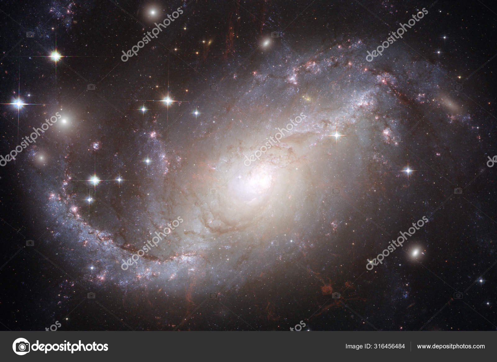 Nebula an interstellar cloud of stars dust. — Stock Photo © Outer_Space