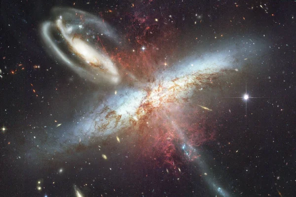 Nebulosa en el espacio exterior. Elementos de esta imagen proporcionados por la NASA — Foto de Stock