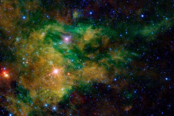 Belleza del espacio profundo. Elementos de esta imagen proporcionados por la NASA — Foto de Stock
