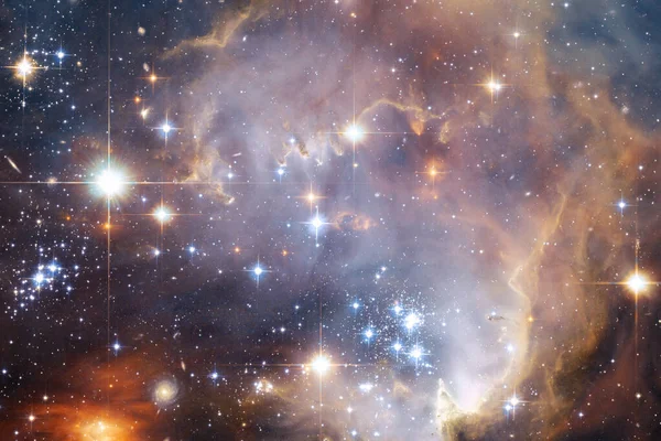별과 성운과 은하로 가득 한 우주. — 스톡 사진