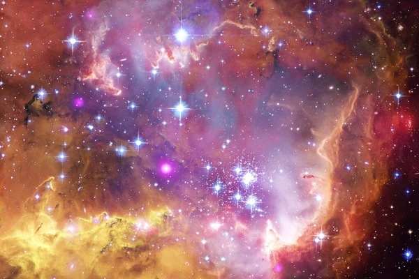 Vesmír plný hvězd, mlhoviny a galaxie. — Stock fotografie