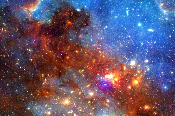 Universul nesfârşit. Elemente ale acestei imagini furnizate de NASA — Fotografie, imagine de stoc