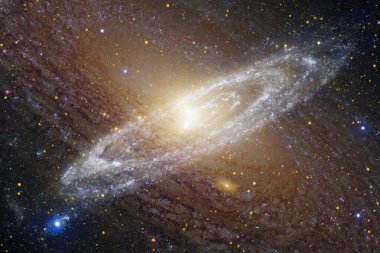 Sonsuz evren. Bu görüntünün elementleri NASA tarafından desteklenmektedir