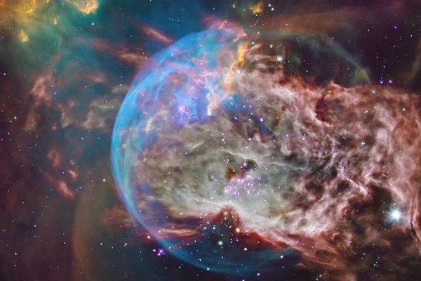 Belleza del espacio profundo. Elementos de esta imagen proporcionados por la NASA —  Fotos de Stock