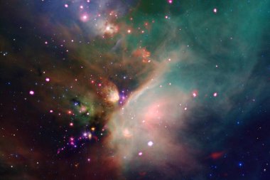 Sonsuz evren. Bu görüntünün elementleri NASA tarafından desteklenmektedir