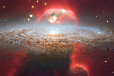 Sonsuz evren. Bu görüntünün elementleri NASA tarafından desteklenmektedir