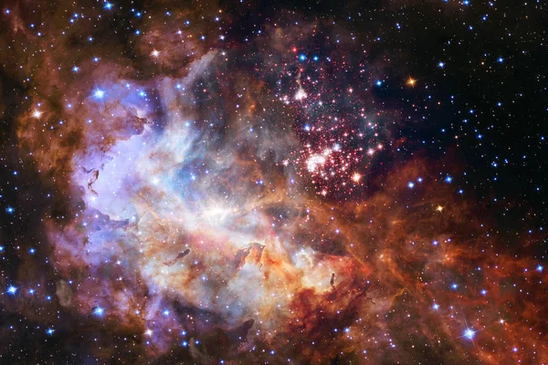Univers sans fin. Éléments de cette image fournis par la NASA — Photo