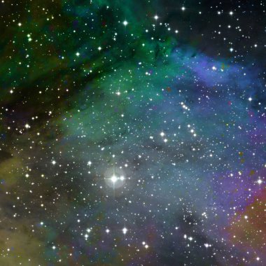 Soyut uzay duvar kağıdı. Nasa tarafından döşenmiş bu görüntünün elemanları