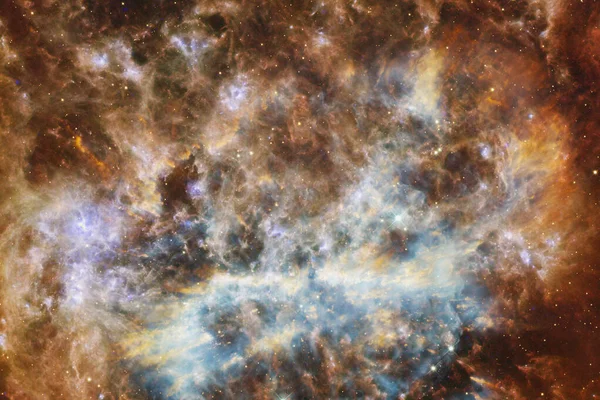 Nebula az űrben. A kép elemeit a NASA bocsátotta rendelkezésre — Stock Fotó