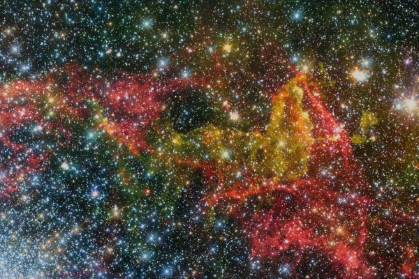 Bellissimo sfondo spaziale. Arte cosmica. Elementi di questa immagine forniti dalla NASA — Foto Stock