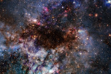 Derin uzayda bir yerde Starfield awesome güzellik.
