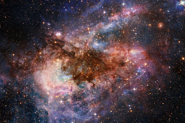 无尽的宇宙之美。这张图片的元素由美国宇航局提供 — 图库照片