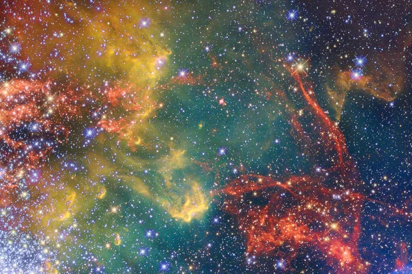 Universo cheio de estrelas, nebulosas e galáxias. — Fotografia de Stock