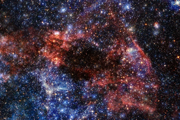 Nebulosa en el espacio exterior. Elementos de esta imagen proporcionados por la NASA —  Fotos de Stock