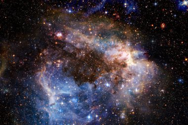 İnanılmaz güzel galaksi birçok ışık yılı uzakta Dünya.