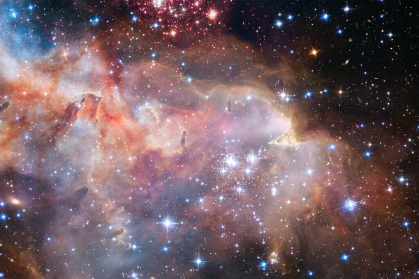 Nebel und Galaxien im All. Elemente dieses von der NASA bereitgestellten Bildes — Stockfoto
