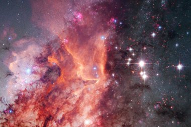 Derin uzayda bir yerde Starfield awesome güzellik.