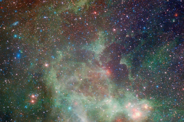 Skönheten i ändlösa kosmos. Delar av denna bild som tillhandahålls av NASA — Stockfoto