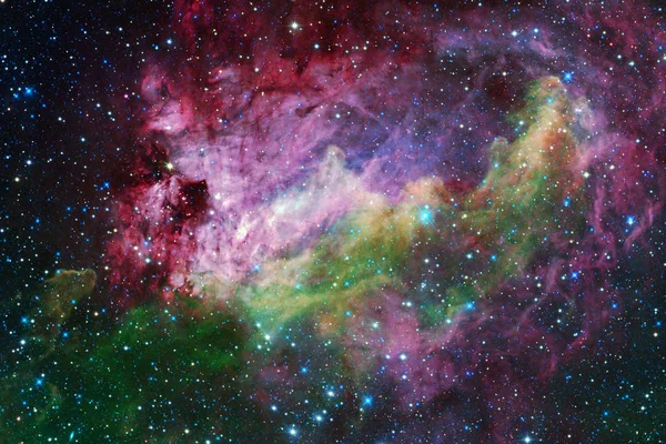 Csillagködök, galaxisok és csillagok gyönyörű összetételben. — Stock Fotó