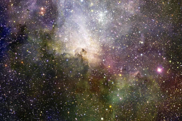 Campo estelar en el espacio exterior muchos años luz lejos de la Tierra . — Foto de Stock