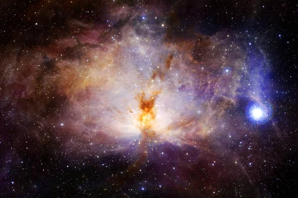 Starfield dans l'espace lointain de nombreuses années-lumière loin de la Terre . — Photo