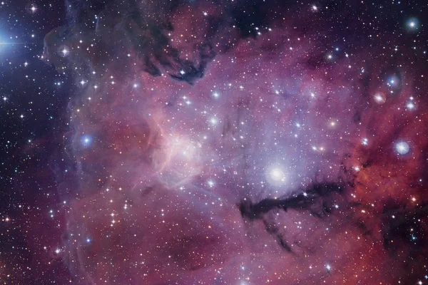 Csillagmező a világűrben sok fényévnyire a Földtől.. — Stock Fotó