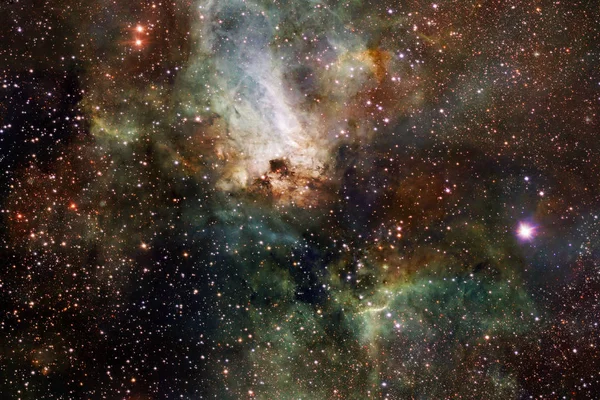 Splendido sfondo spaziale. Elementi di questa immagine forniti dalla NASA — Foto Stock