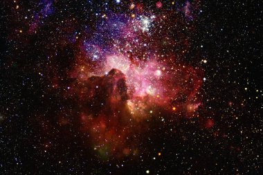 Uzayda inanılmaz güzel bir galaksi.