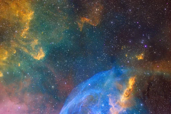 깊은 우주. NASA 가 제공 한 이형상의 요소들 — 스톡 사진