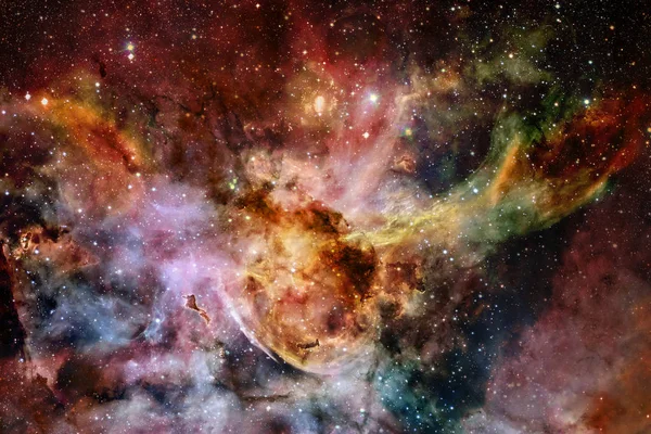 Incrível fundo espacial. Elementos desta imagem fornecidos pela NASA — Fotografia de Stock