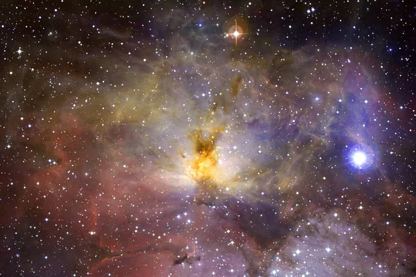 놀라운 은하입니다. NASA 가 제공 한 이형상의 요소들 — 스톡 사진