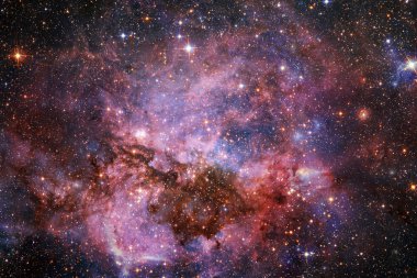 Galaksi uzayda. Bu görüntünün elementleri NASA tarafından döşenmiştir