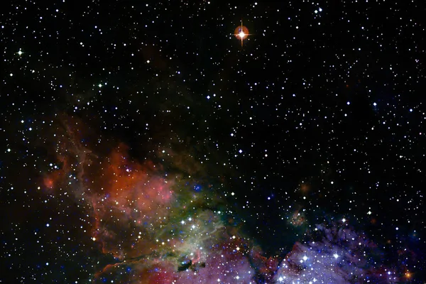 Galaktyka w kosmosie. Elementy tego obrazu umeblowane przez NASA — Zdjęcie stockowe