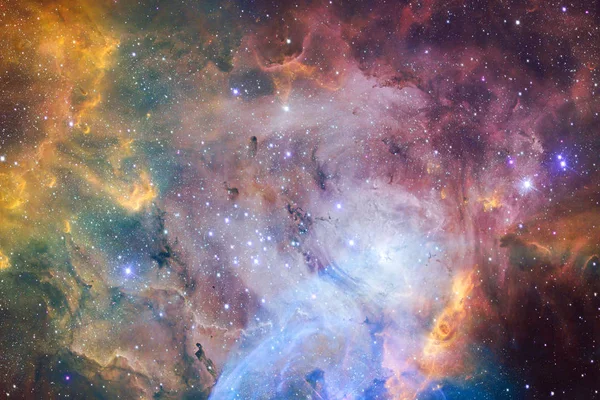 Galaxie im Weltall. Elemente dieses von der NASA erstellten Bildes — Stockfoto
